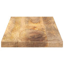 bordplade 70x30x2,5 cm rektangulær massivt mangotræ