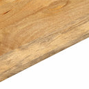 bordplade 70x30x2,5 cm rektangulær massivt mangotræ
