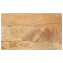 bordplade 50x40x2,5 cm rektangulær massivt mangotræ