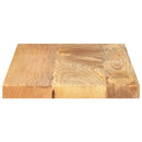 bordplade 50x40x2,5 cm rektangulær massivt mangotræ