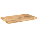 bordplade 60x40x2,5 cm rektangulær massivt mangotræ