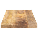 bordplade 70x40x2,5 cm rektangulær massivt mangotræ