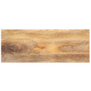 bordplade 80x40x2,5 cm rektangulær massivt mangotræ