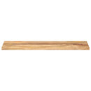 bordplade 120x40x2,5 cm rektangulær massivt mangotræ