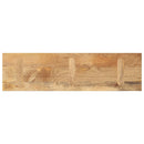 bordplade 120x40x2,5 cm rektangulær massivt mangotræ