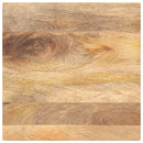 bordplade 60x60x2,5 cm firkantet massivt mangotræ