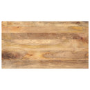 bordplade 100x60x2,5 cm rektangulær massivt mangotræ