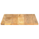 bordplade 90x80x2,5 cm rektangulær massivt mangotræ