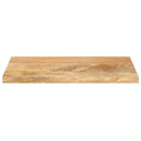 bordplade 50x30x3,8 cm rektangulær massivt mangotræ