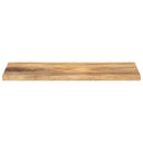 bordplade 80x30x3,8 cm rektangulær massivt mangotræ