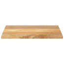 bordplade 70x50x3,8 cm rektangulær massivt mangotræ