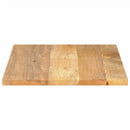 bordplade 70x50x3,8 cm rektangulær massivt mangotræ