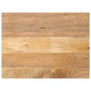 bordplade 80x60x3,8 cm rektangulær massivt mangotræ