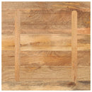 bordplade 70x70x3,8 cm firkantet massivt mangotræ