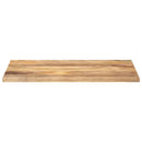 bordplade 100x70x3,8 cm rektangulær massivt mangotræ
