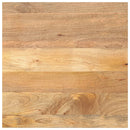 bordplade 80x80x3,8 cm firkantet massivt mangotræ