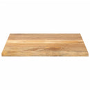 bordplade 80x80x3,8 cm firkantet massivt mangotræ