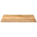 bordplade 100x80x3,8 cm rektangulær massivt mangotræ