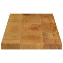 bordplade 70x20x2,5 cm rektangulær massivt mangotræ