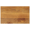 bordplade 40x30x2,5 cm rektangulær massivt mangotræ