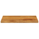 bordplade 50x30x2,5 cm rektangulær massivt mangotræ