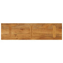 bordplade 100x30x2,5 cm rektangulær massivt mangotræ