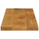 bordplade 70x40x2,5 cm rektangulær massivt mangotræ