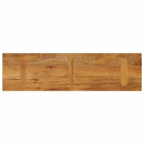 bordplade 100x40x2,5 cm rektangulær massivt mangotræ