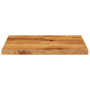 bordplade 60x50x2,5 cm rektangulær massivt mangotræ