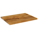 bordplade 70x50x2,5 cm rektangulær massivt mangotræ