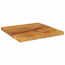bordplade 60x60x2,5 cm firkantet massivt mangotræ