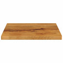 bordplade 60x60x2,5 cm firkantet massivt mangotræ
