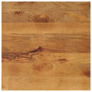 bordplade 80x80x2.5 cm firkantet massivt mangotræ