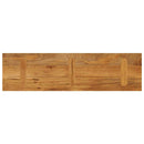 bordplade 100x20x3,8 cm rektangulær massivt mangotræ