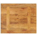 bordplade 60x50x3,8 cm rektangulær massivt mangotræ