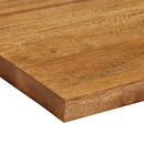 bordplade 90x60x3,8 cm rektangulær massivt mangotræ