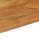bordplade 90x60x3,8 cm rektangulær massivt mangotræ