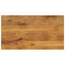 bordplade 100x60x3,8 cm rektangulær massivt mangotræ