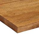 bordplade 100x60x3,8 cm rektangulær massivt mangotræ