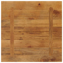 bordplade 70x70x3,8 cm firkantet massivt mangotræ