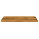 bordplade 90x70x3,8 cm rektangulær massivt mangotræ