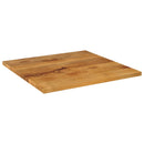 bordplade 80x80x3,8 cm firkantet massivt mangotræ