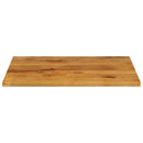 bordplade 90x80x3,8 cm rektangulær massivt mangotræ