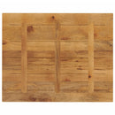 bordplade 90x80x3,8 cm rektangulær massivt mangotræ