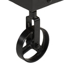 sofabord med hjul 100x55x26 cm massivt genbrugstræ