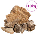 dragesten 10 kg 5-30 cm brun