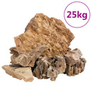 dragesten 25 kg 5-30 cm brun