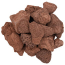 vulkanske sten 10 kg 5-8 cm rød