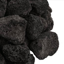 vulkanske sten 10 kg 3-5 cm sort