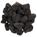 vulkanske sten 25 kg 3-5 cm sort